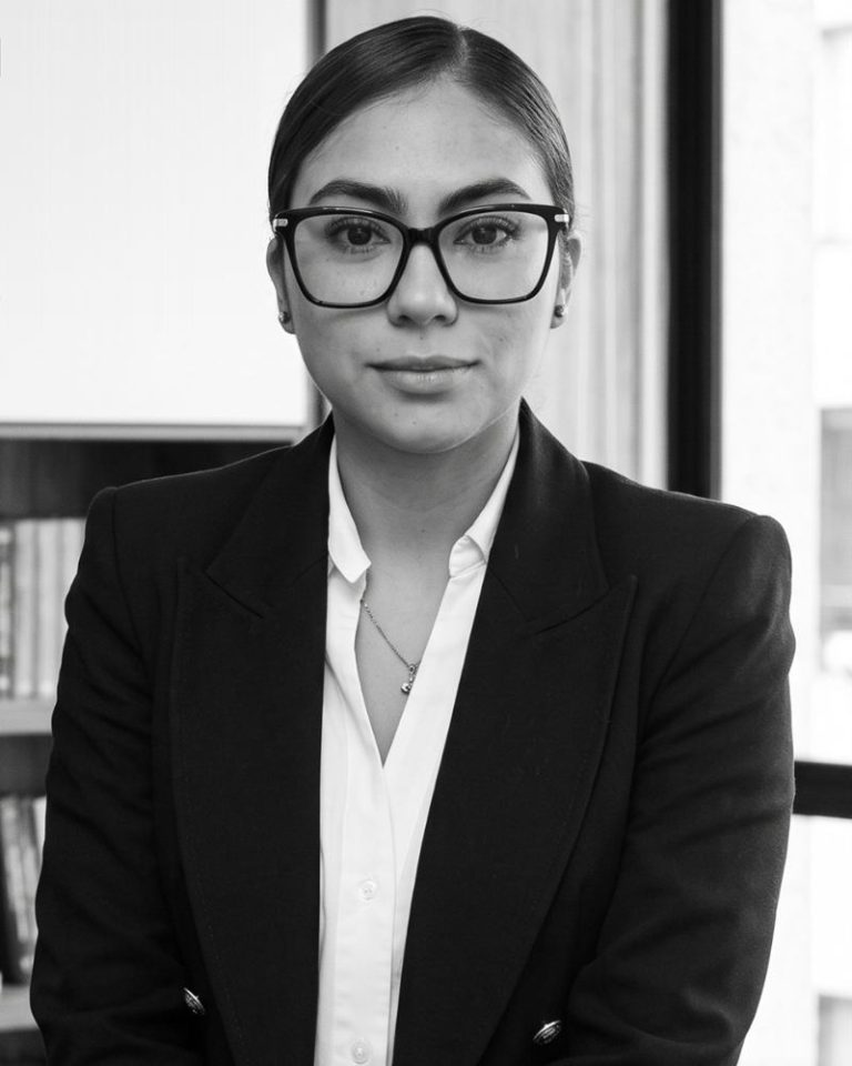 Retrato de Ruth Liesel Sabogal, Abogada socia