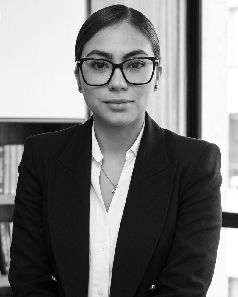 Retrato de Ruth Liesel Sabogal, Abogada socia